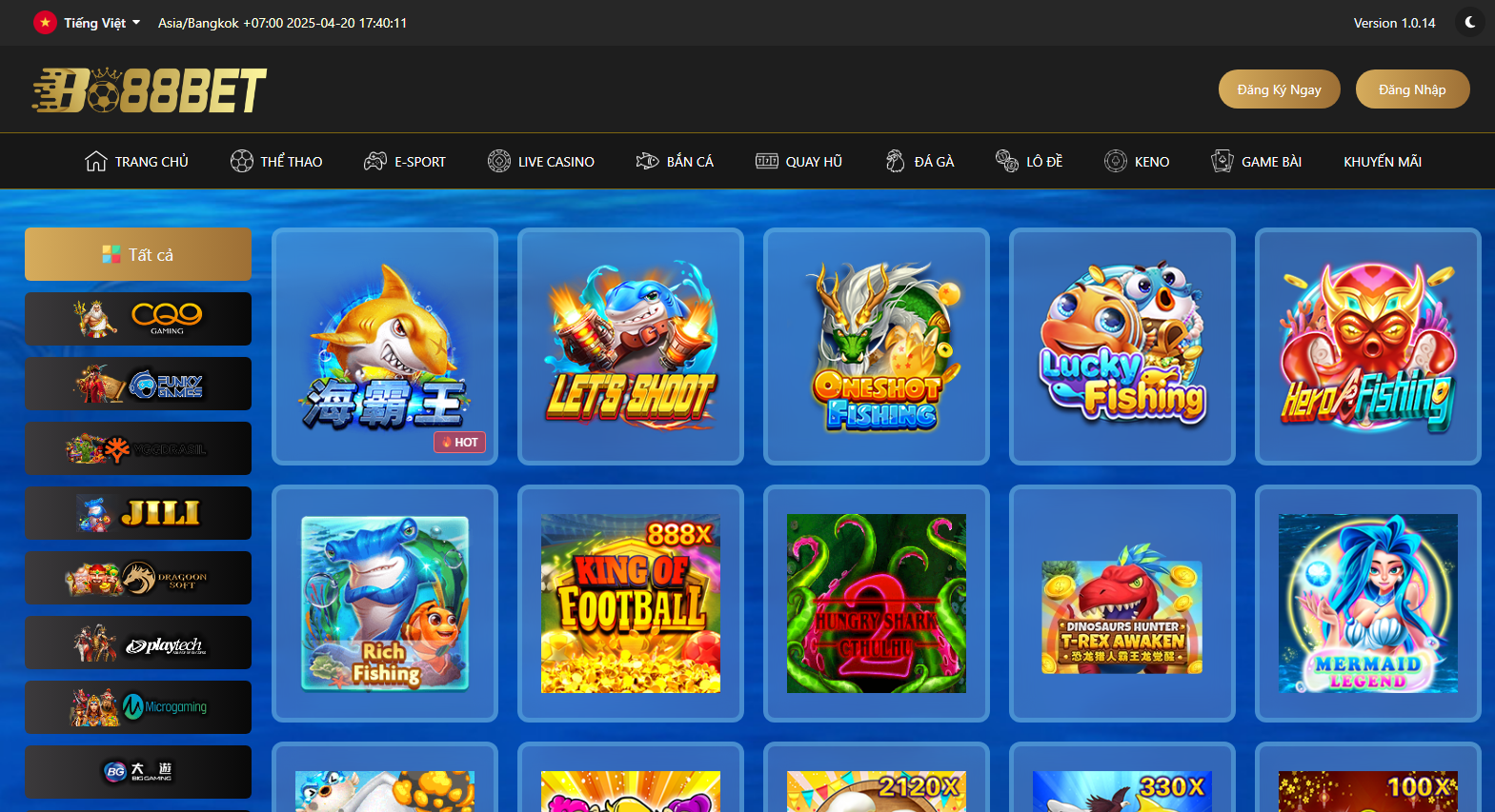 game bắn cá Bo88bet