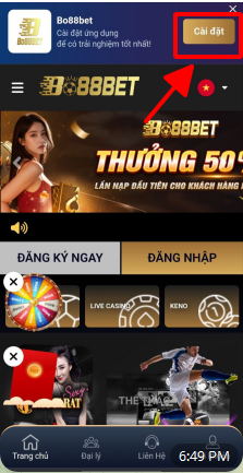 Cài đặt app bo88bet dễ dàng